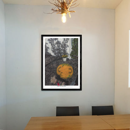 Christine Bae Quiet#1(Yellow Circle) Art Poster